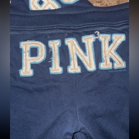 PINK Victoria's Secret Navy Hoodie and Pants Set - Picture 4 of 5